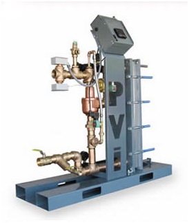 PVI Water Heater – EZ PLATE Skid-Mounted Water Heater
